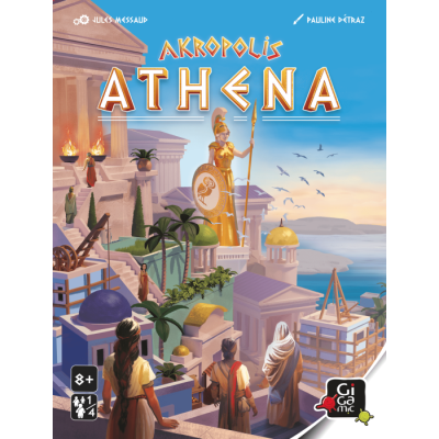 ATHENA espansione per AKROPOLIS gioco da tavolo GESTIONALE gigamic IN ITALIANO età 8+
