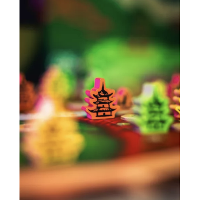Garden Nation - Gioco Da Tavolo Strategico 3D Per 4 Giocatori | BOMBYX | Costruisci La Tua Città Nel Giardino Abbandonato,
    Età 12+
