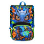 ZAINO sdoppiabile LED LOOK seven BIG scuola SJ GANG estensibile BOY