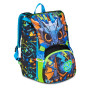 ZAINO sdoppiabile LED LOOK seven BIG scuola SJ GANG estensibile BOY