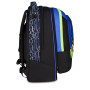 TROLLEY JACK tre ruote 3WD scuola DETACH seven NUANCED VERDE E BLU vol 37 litri ZAINO staccabile 3 IN 1