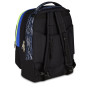 TROLLEY JACK tre ruote 3WD scuola DETACH seven NUANCED VERDE E BLU vol 37 litri ZAINO staccabile 3 IN 1