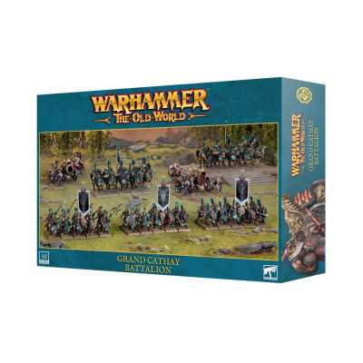 GRAND CATHAY set di 50 miniature BATTALION warhammer THE OLD WORLD età 12+