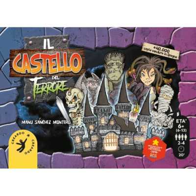 IL CASTELLO DEL TERRORE gioco da tavolo CON LE CARTE creardo IN ITALIANO età 6+