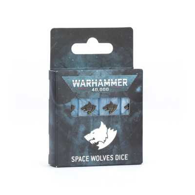 SPACE WOLVES DICE set di 16 dadi WARHAMMER 40K età 12+