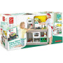 CUCINA DELUXE CON FRIGGITRICE AD ARIA kitchen fun fan stove HAPE gioco di imitazione INTERATTIVO età 3+
