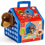 SET VETERINARIO puppy care clinic vet kit HAPE gioco di imitazione INTERATTIVO età 3+