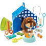 SET VETERINARIO puppy care clinic vet kit HAPE gioco di imitazione INTERATTIVO età 3+