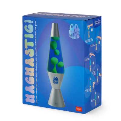 LAMPADA LAVA LEGAMI lavalamp MAGMASTIC lamp SILVER argento