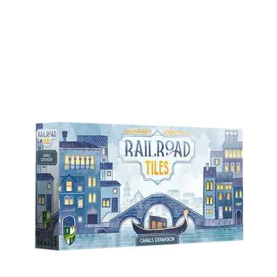 CANALS EXPANSION espansione per RAILROAD TILES tessere IN ITALIANO età 8+