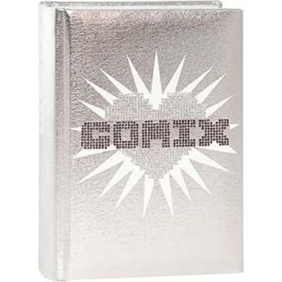 AGENDA giornaliera 2025 2026 diario datato COMIX da 16 mesi SILVER HEART cuore argento MINI special edition