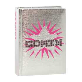 AGENDA giornaliera 2025 2026 diario COMIX da 16 mesi SILVER STAR stella argento MEDIUM special edition