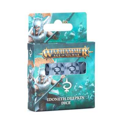 IDONETH DEEPKIN DICE set di 16 dadi IDONETH ABISSALI warhammer AGE OF SIGMAR età 12+