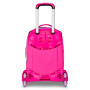 TROLLEY JACK seven CAT LED tre ruote 3WD vol 34 litri SJ GANG scuola ZAINO staccabile 3 IN 1
