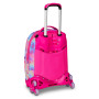 TROLLEY JACK seven CAT LED tre ruote 3WD vol 34 litri SJ GANG scuola ZAINO staccabile 3 IN 1
