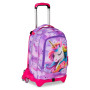 TROLLEY JACK seven FABLE JOURNEY tre ruote 3WD vol 34 litri SJ GANG scuola ZAINO staccabile 3 IN 1