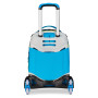 TROLLEY JACK seven LED LOOK tre ruote 3WD vol 34 litri SJ GANG scuola ZAINO staccabile 3 IN 1
