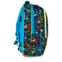 TROLLEY JACK seven LED LOOK tre ruote 3WD vol 34 litri SJ GANG scuola ZAINO staccabile 3 IN 1