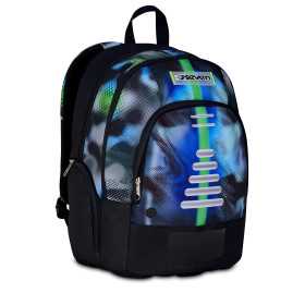 ZAINO seven DUAL backpack WRITE DOWN scuola METAL BLU BOY led 860 ZAINO seven DUAL backpack WRITE DOWN scuola METAL BLU BOY led 860
