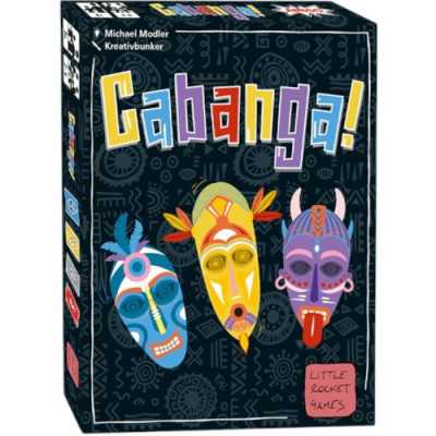 CABANGA! gioco da tavolo CON LE CARTE little rocket games IN ITALIANO età 8+