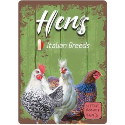 ITALIAN BREEDS espansione per HENS gioco da tavolo IN ITALIANO età 10+