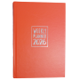 AGENDA 2026 biembi WEEKLY PLANNER brossura ROSSO settimanale