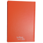 AGENDA 2026 biembi WEEKLY PLANNER brossura ROSSO settimanale