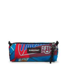 ASTUCCIO eastpak BENCHMARK SINGLE portapenne CLASH BLUE fantasia