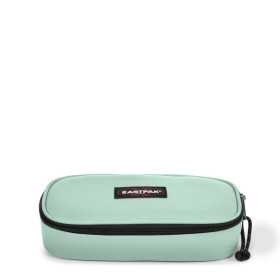ASTUCCIO eastpak OVAL SINGLE portapenne con zip POLAR BLUE verde acqua