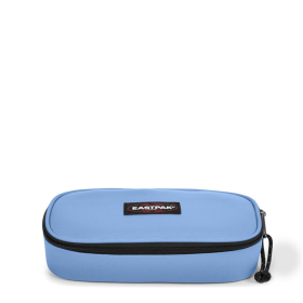 ASTUCCIO eastpak OVAL SINGLE portapenne con zip AIR BLUE azzurro