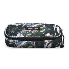 ASTUCCIO eastpak OVAL SINGLE portapenne con zip CUTOUT DARK fantasia