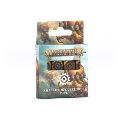 KHARADRON OVERLORDS dice set DI 16 DADI warhammer AGE OF SIGMAR età 12+
