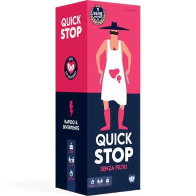 QUICKSTOP SENZA FILTRI gioco da tavolo PARTY GAME asmodee IN ITALIANO età 16+