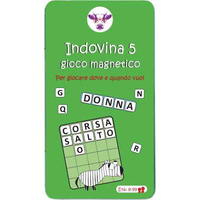 INDOVINA 5 gioco magnetico PORTATILE purple cow IN ITALIANO età 8+