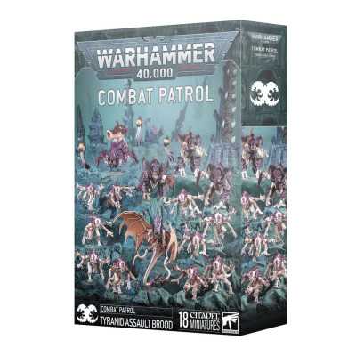 TYRANID ASSAULT BROOD nidiata d'assalto tiranide COMBAT PATROL set di 18 miniature WARHAMMER 40K età 12+