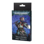 GREY KNIGHTS cavalieri grigi DATASHEET CARDS warhammer 40k CARTE DELLE SCHEDE TECNICHE IN ITALIANO età 12+