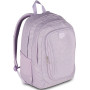 ZAINO seven SHINY TECH effetto glitter VIOLA LILLA backpack 29 LITRI