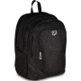 ZAINO seven SHINY TECH effetto glitter NERO backpack 29 LITRI