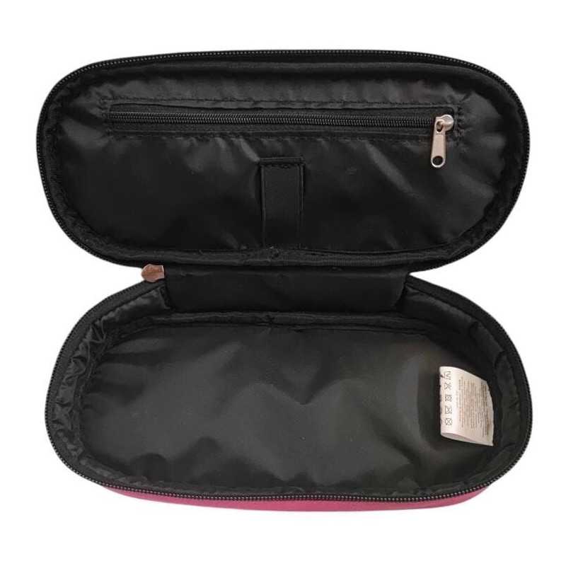 Bustina Ovale Invicta Benin Eco-Material, Blu, con Organizer