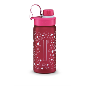 BORRACCIA in tritan ERGOBAG senza bpa STARS bottle ROSA mezzo litro BORRACCIA in tritan ERGOBAG senza bpa STARS bottle ROSA mezzo litro