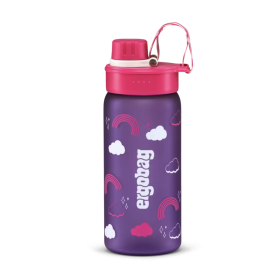 BORRACCIA in tritan ERGOBAG senza bpa RAINBOW bottle VIOLA mezzo litro BORRACCIA in tritan ERGOBAG senza bpa RAINBOW bottle VIOLA mezzo litro