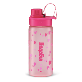 BORRACCIA in tritan ERGOBAG senza bpa HEARTS bottle ROSA mezzo litro BORRACCIA in tritan ERGOBAG senza bpa HEARTS bottle ROSA mezzo litro
