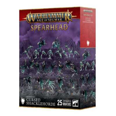 ORDA FUNESTA INCATENATA cursed shacklehorde SPEARHEAD forza da battaglia NIGHTHAUNT warhammer AGE OF SIGMAR età 12+