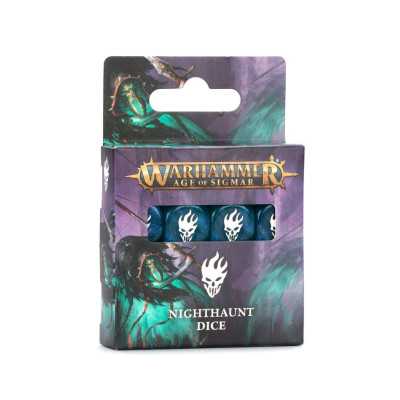 NIGHTHAUNT DICE set di 16 dadi degli ABITATORI DELLA NOTTE warhammer AGE OF SIGMAR età 12+