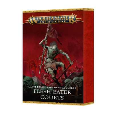 CARTE DELLE PERGAMENE DA GUERRA flash-eater courts IN ITALIANO warhammer AGE OF SIGMAR età 12+