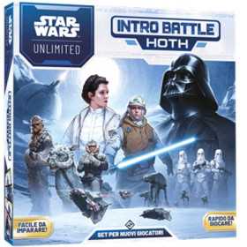 STAR WARS unlimited INTRO BATTLE set introduttivo HOTH asmodee IN ITALIANO età 12+