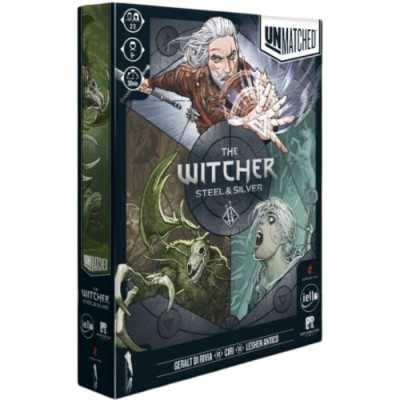 THE WITCHER unmatched STEEL & SILVER asmodee IN ITALIANO età 9+