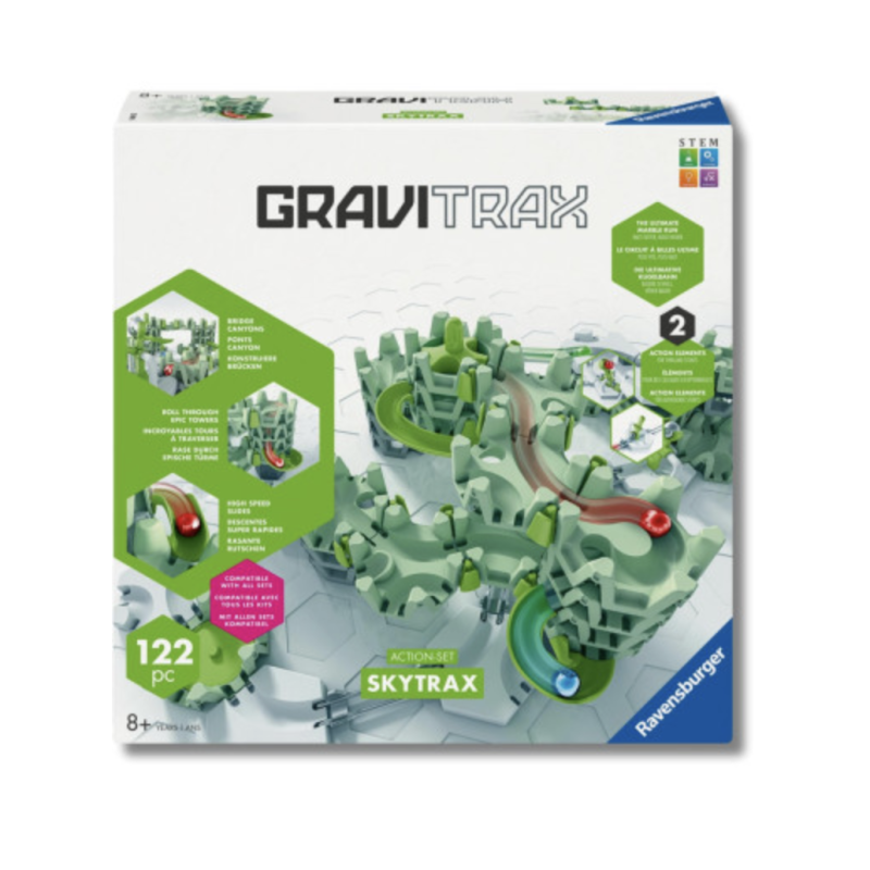 Coblo Marblerun Classic - Set Estensione Pista Biglie Magnetiche 35 Pezzi - Giocattolo Educativo STEAM Per Bambini 3+ - Mattoncini Colorati Per Costruzioni E Creatività - Idea Regalo Originale
