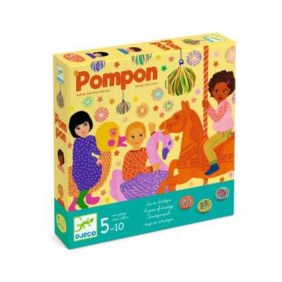 POMPON gioco da tavolo DI STRATEGIA djeco DJ00804 età 5+