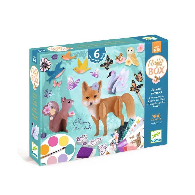 Royal Kraft Set Di 6 Timbri In Legno: Forme Animali E Albero, Blocchi Per Stampa Su Tessuto, Carta, Argilla E Henne, Artigianato Indiano - 2